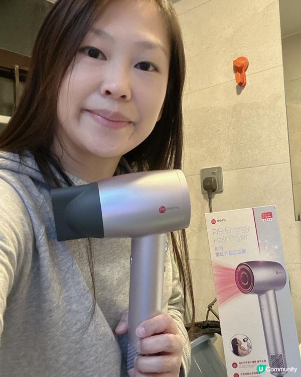 終於搵到點吹頭唔打結啦！