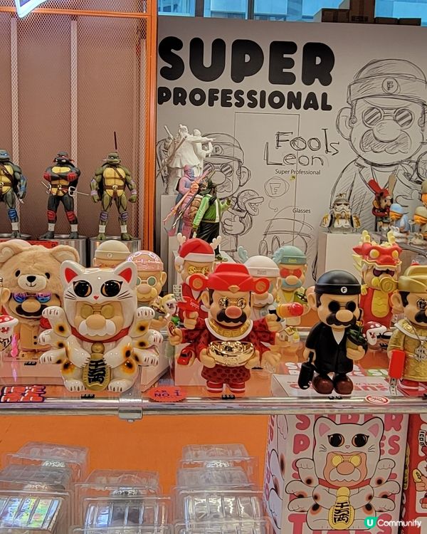 好多大公仔呀！