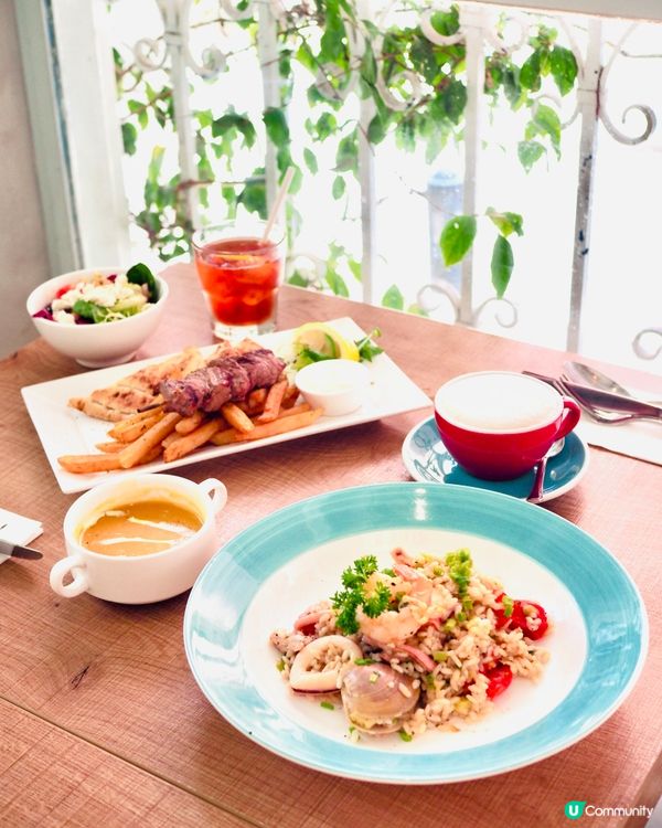 𓂃.𓈒中環𓎏ෆ.ᐟ.為自己製造一個偽希臘假期𓈒𓂃.