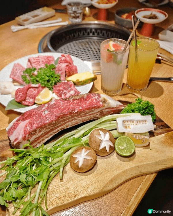 平時燒肉日式就食得多，今次就想試吓韓式扒房。位於灣仔嘅「貊炙...