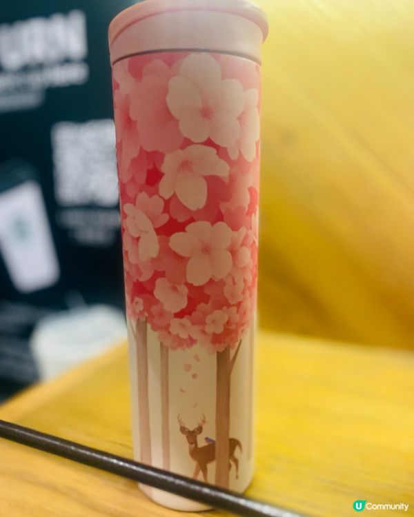 最新Starbucks🌟隨行杯☕️ 櫻花🌸小鹿🦌系列💞