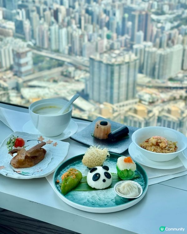 在高空嘆下午茶