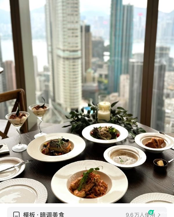 ❣️尖沙咀高空海景意大利餐