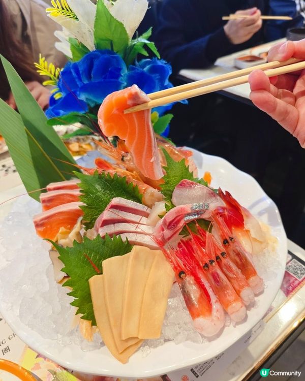 適合有友生日任吃厚切最新鮮刺身日式放題