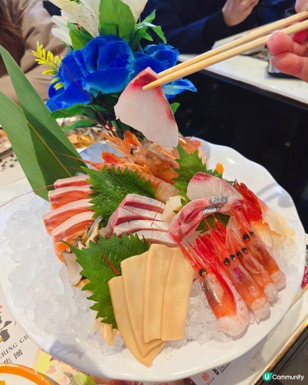 適合有友生日任吃厚切最新鮮刺身日式放題