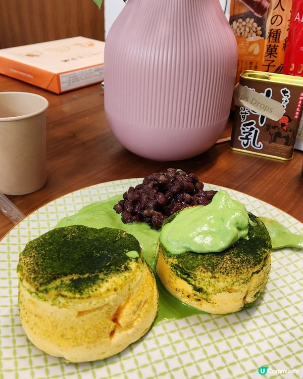 抹茶紅豆梳乎厘 😍