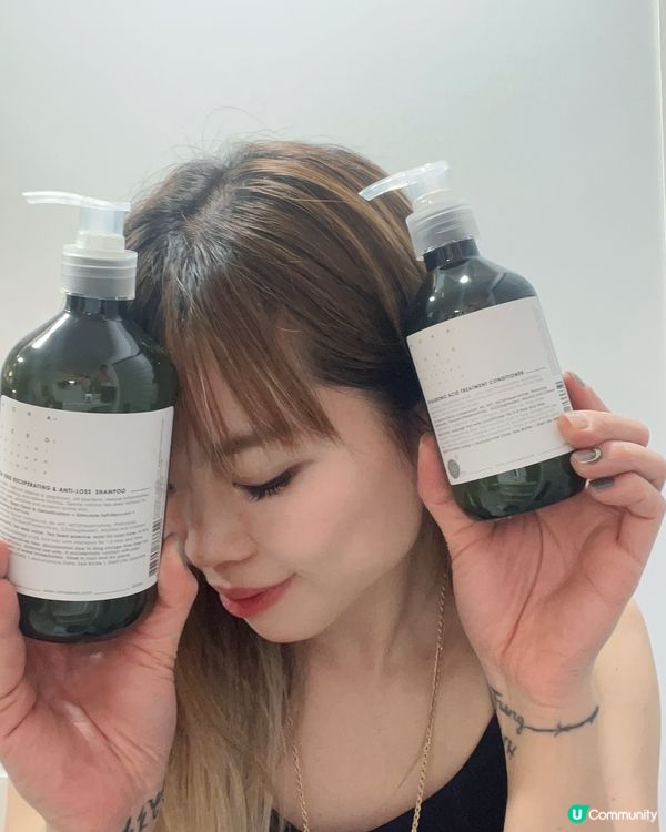 洗完頭清爽持續控油強