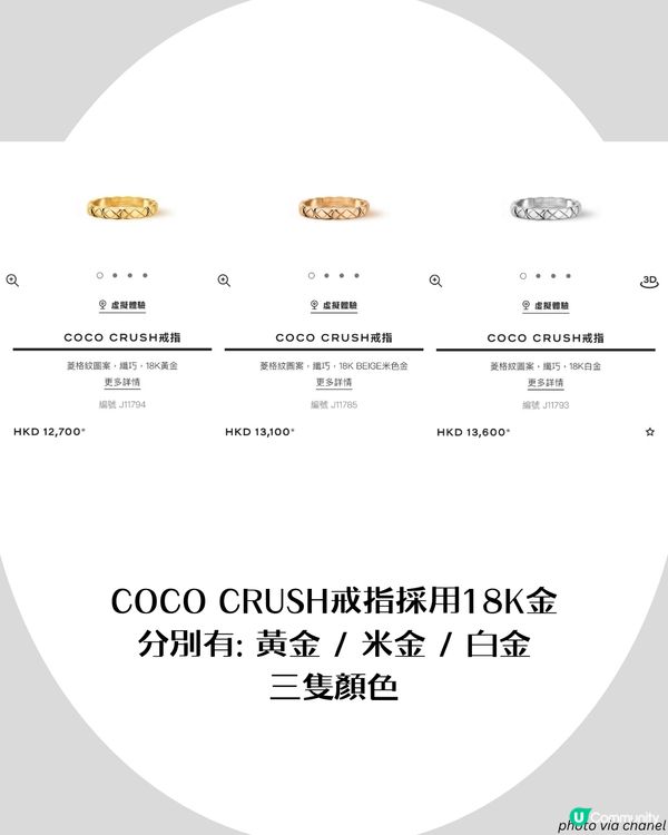$2000買到CHANEL COCO CRUSH戒指？！👀 春夏新款CP值超高✨