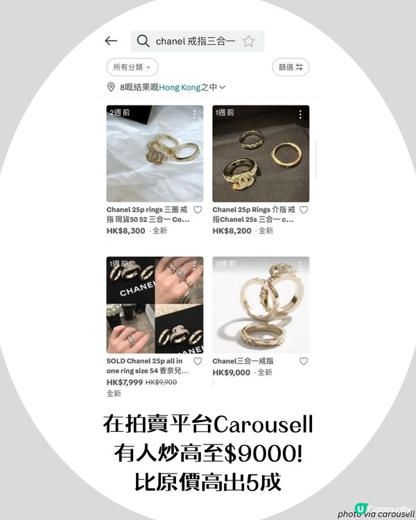 $2000買到CHANEL COCO CRUSH戒指？！👀 春夏新款CP值超高✨