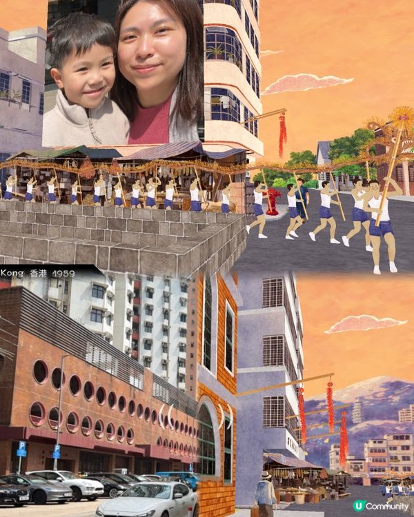 大坑尋寶之旅🐉  帶埋仔仔睇火龍歷史！