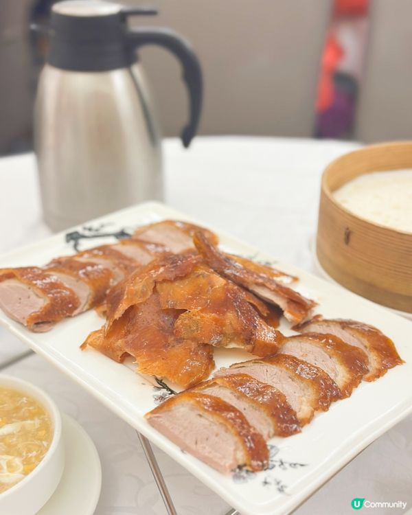 觀塘玉桃軒晚飯🥢  片皮鴨正呀！