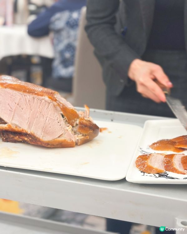 觀塘玉桃軒晚飯🥢  片皮鴨正呀！