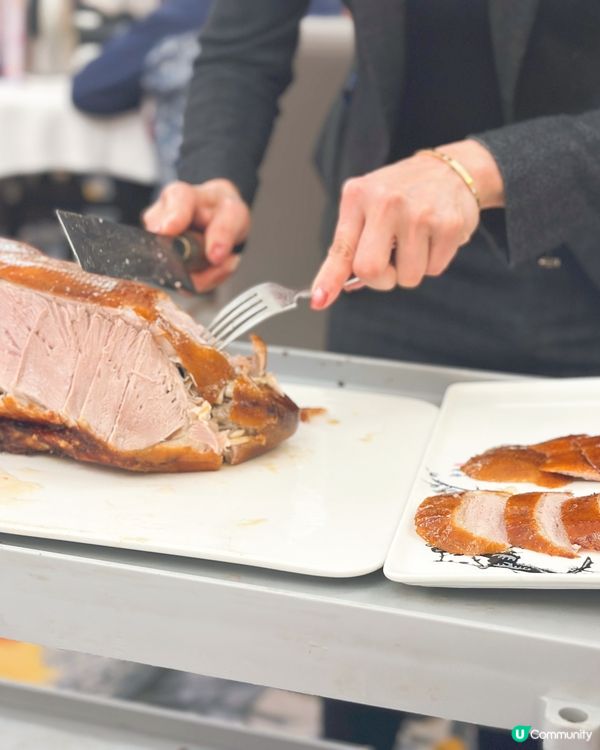 觀塘玉桃軒晚飯🥢  片皮鴨正呀！