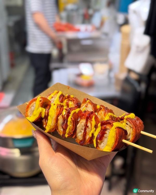 紅磡隱世小食檔！炸大腸世一🔥🔥🔥