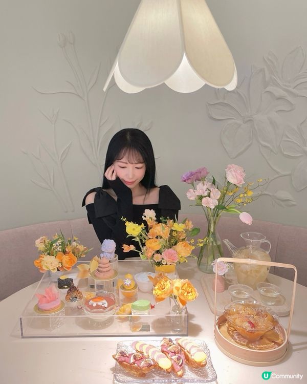 🇭🇰銅鑼灣花花主題餐廳🌸絕美打卡下午茶🫧