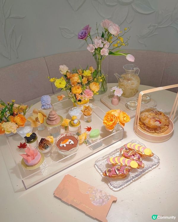 🇭🇰銅鑼灣花花主題餐廳🌸絕美打卡下午茶🫧