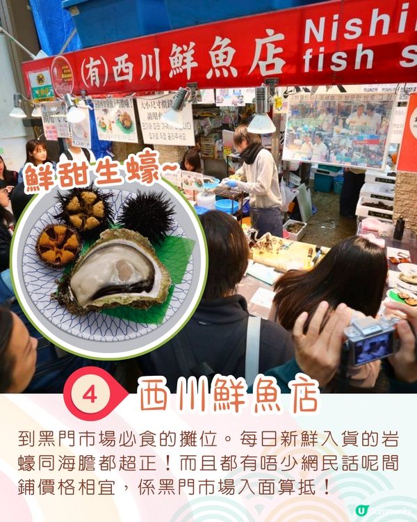 大阪黑門市場7大美食推介🛍️關西第一名豆漿/原個蜜瓜雪糕/即煎和牛🍧