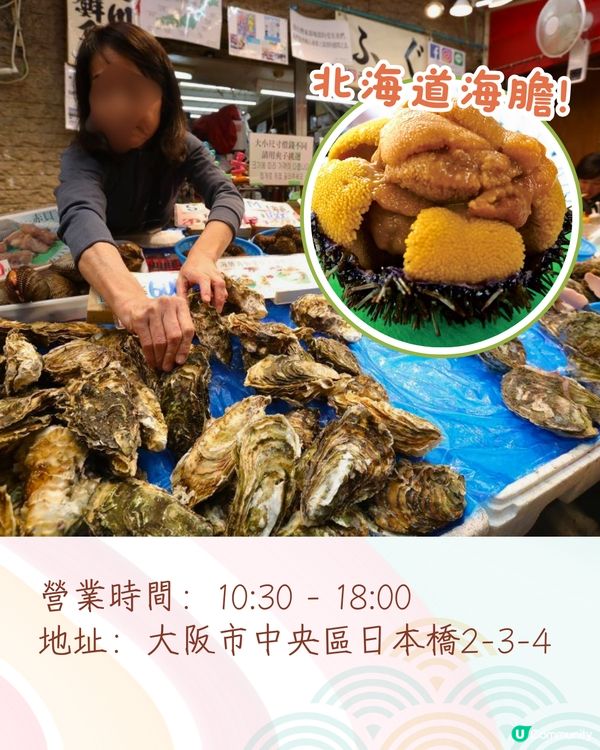 大阪黑門市場7大美食推介🛍️關西第一名豆漿/原個蜜瓜雪糕/即煎和牛🍧