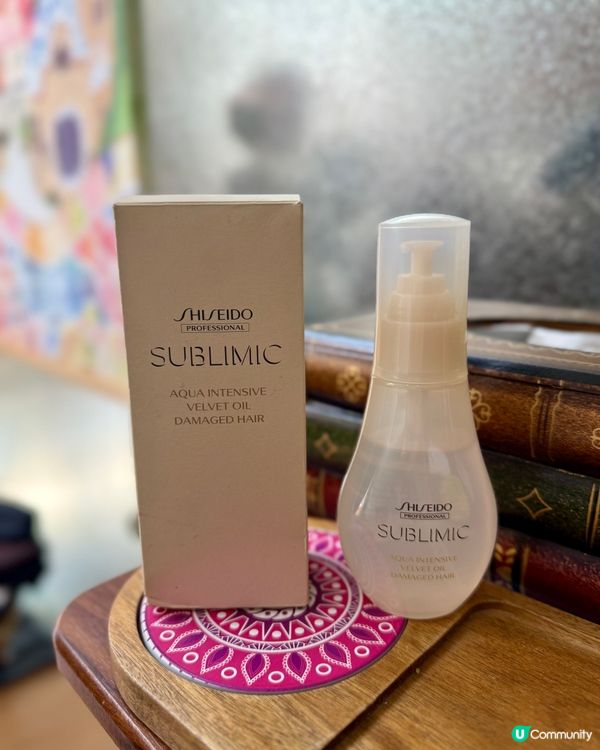 深圳染髮坐按摩椅舒服到訓著😴