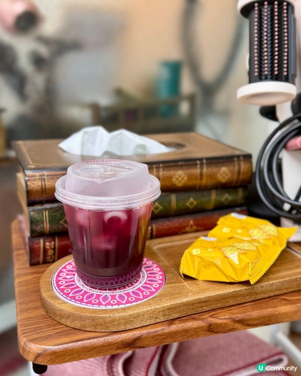 深圳染髮坐按摩椅舒服到訓著😴