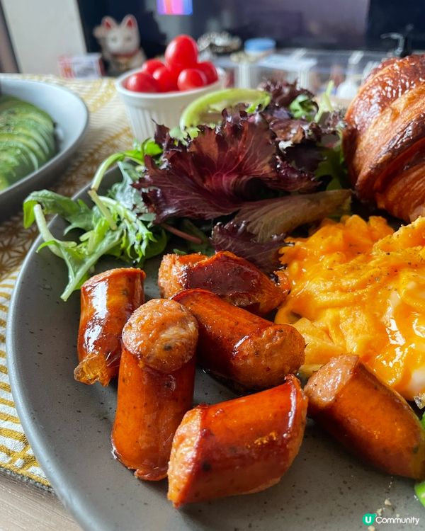 超豐富All day breakfast😋😋