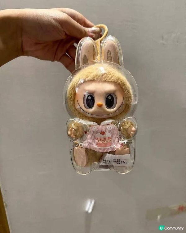 每次見到Labubu，我都忍唔住想抱住佢，感覺好有安全感！🛋...
