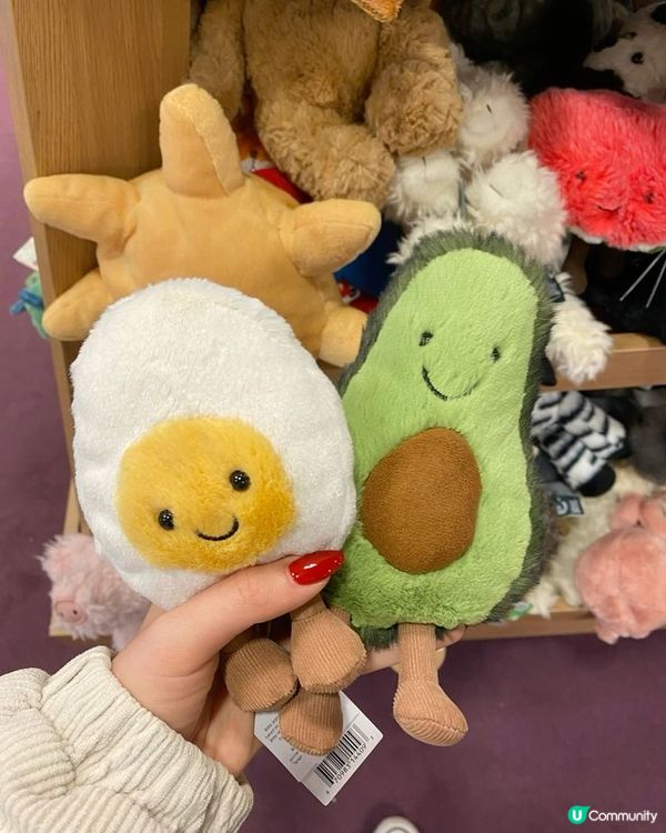 Jellycat迷嘅日常：望住佢傻笑😊。您有無同感？🤗