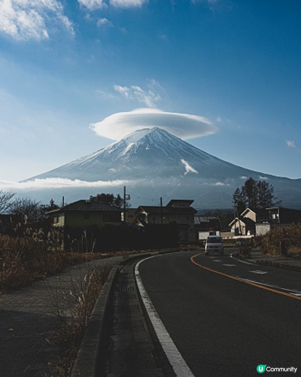 早起請眼睛吃富士山