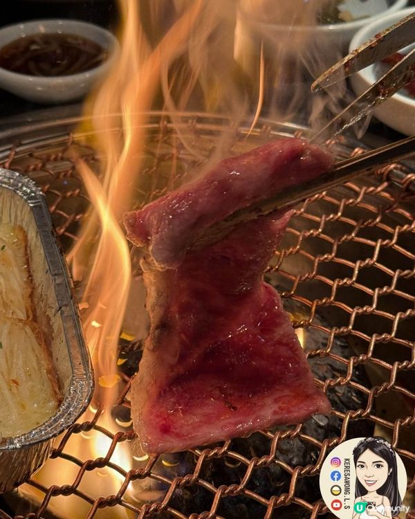 銅鑼灣【柞木炭家】專人協助韓烤 嘆高質烤肉
