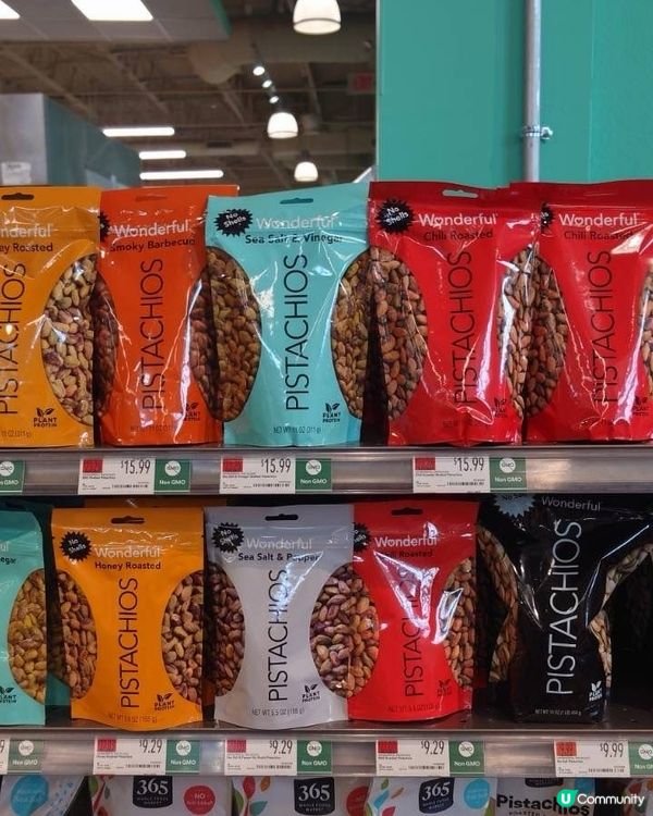 開心果控必食 多口味無殻開心果