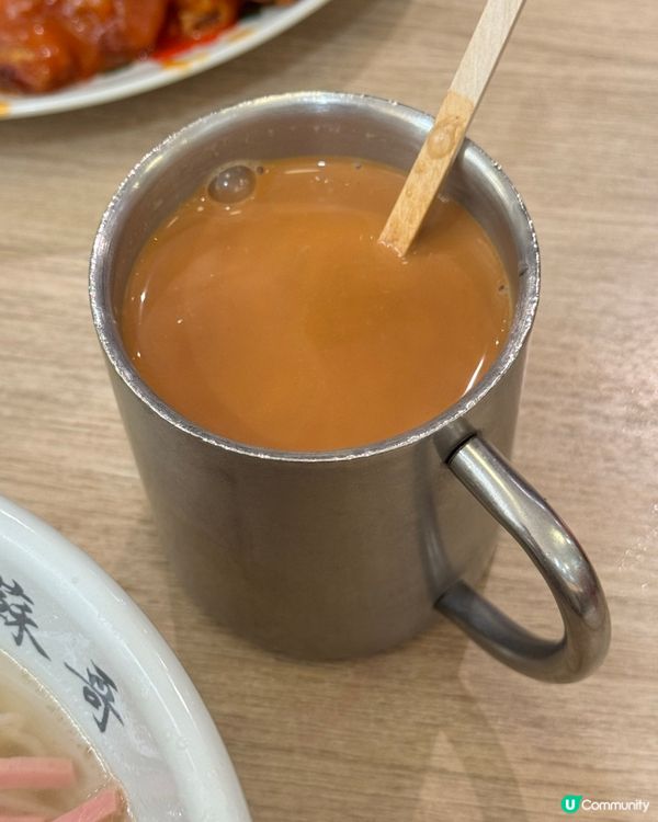 蘇哥清湯腩晚餐😋  雞扒腸仔飯配可樂，正！