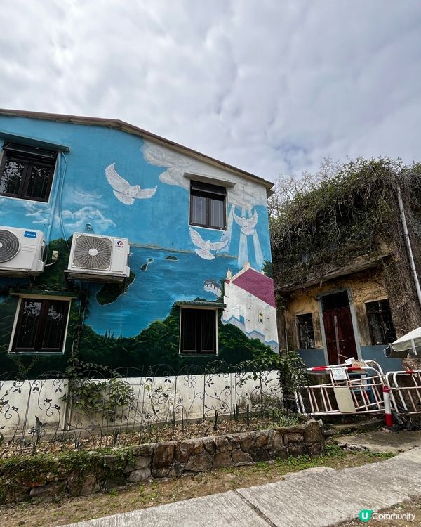 西貢鹽田梓壁畫