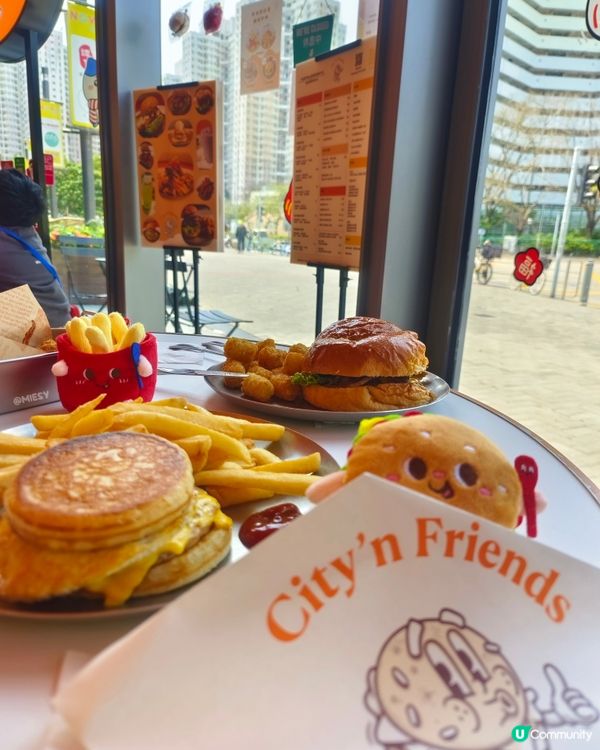 ‼️屯門必食🍔鵝肝漢堡配薯寶😋