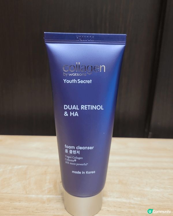 COLLAGEN By WATSONS 泡沫潔面乳試用報告 