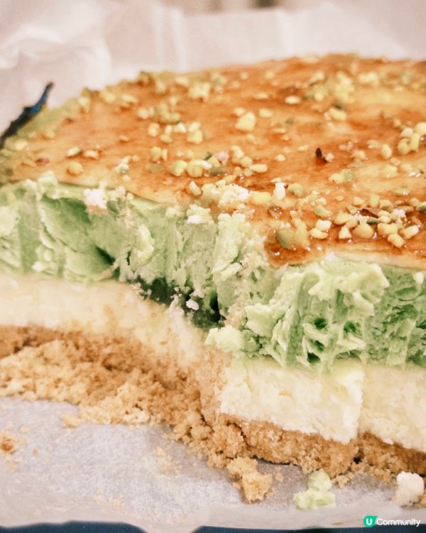 ## 開心果控必試！🤤 東海堂新出開心果焦糖燉蛋芝士蛋糕🍰