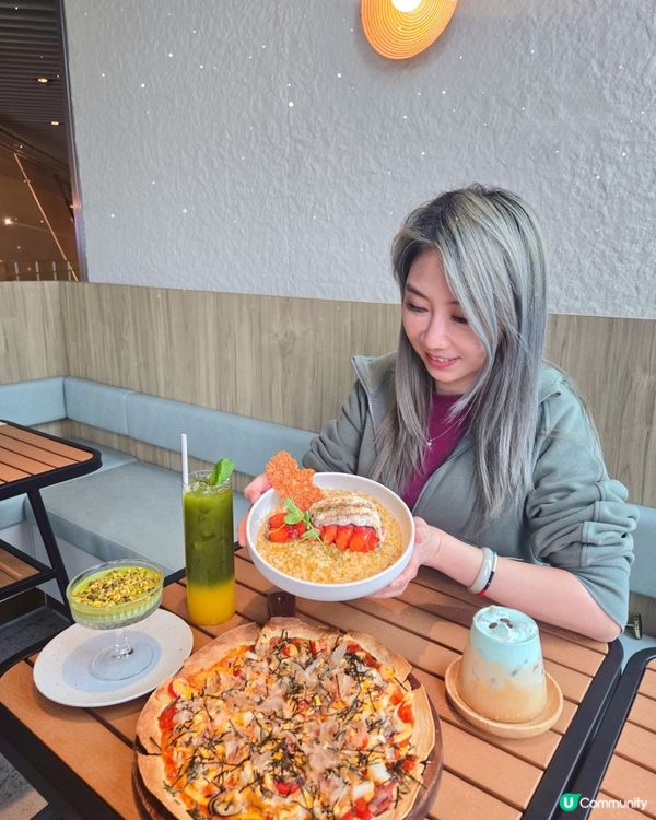 七欖完場，雙子匯食飯去！😋