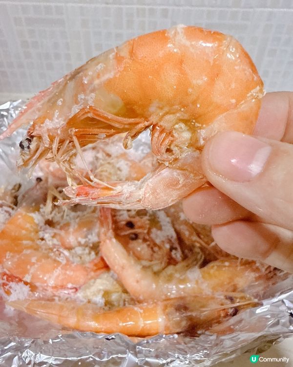 ## 氣炸鍋焗鹽焗蝦🦐😋