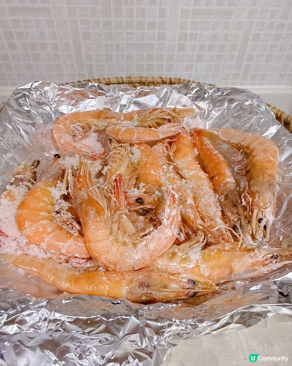 ## 氣炸鍋焗鹽焗蝦🦐😋
