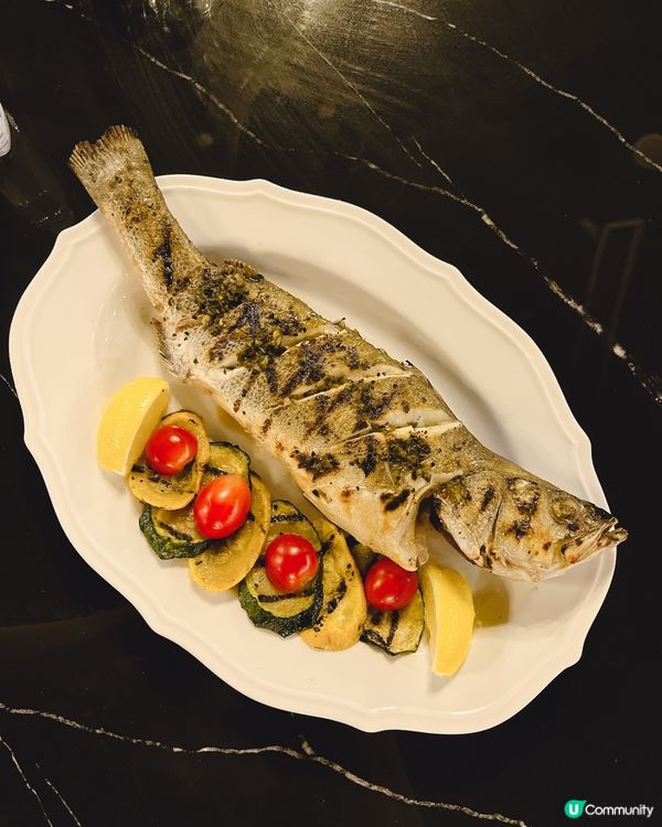 東涌喜來登chill級美食🌟脆皮豬手x深海鱸魚極致享受😋