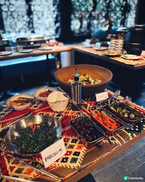 中環大館神秘異國風中東菜自助餐🍽️✨