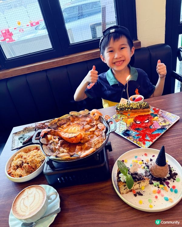 超靚畫碟慶生首選餐廳