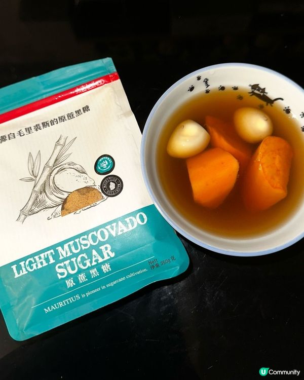 想食甜品,又驚出面個啲唔乾淨,咁岩係超市見到太古原蔗黑糖,搞...