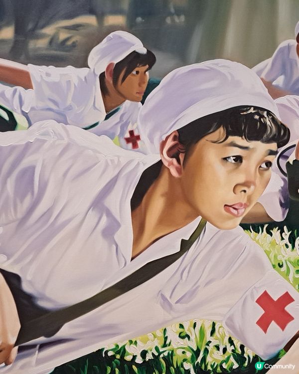 火紅年代的熱血畫作