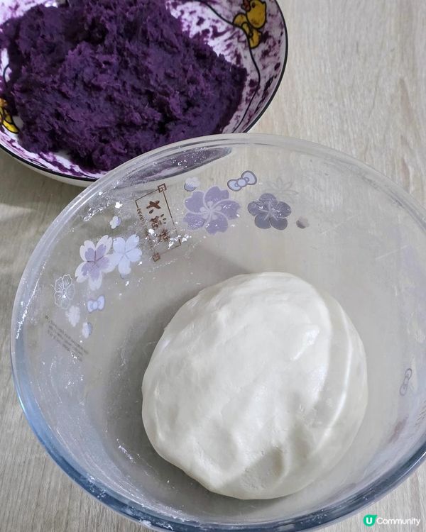 紫薯豆腐糯米糍