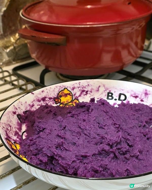 紫薯豆腐糯米糍