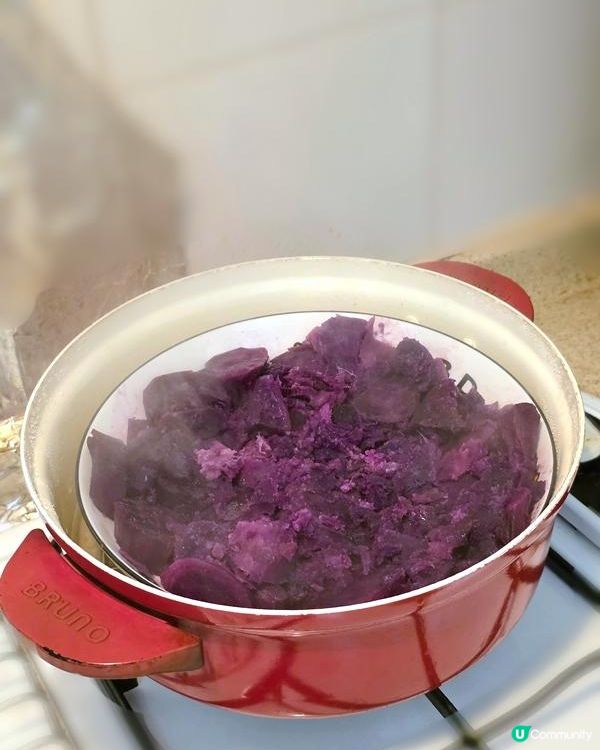 紫薯豆腐糯米糍