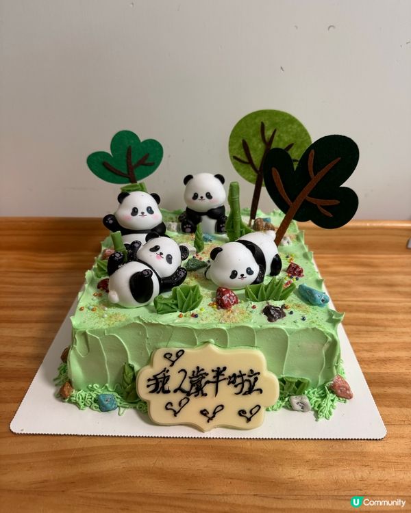 🐼熊貓蛋糕