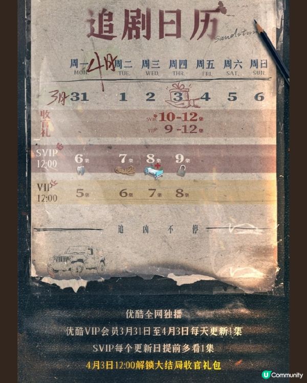 陸劇沙塵暴熱度榜位居第三！燒腦劇情緊湊口碑持續上升！