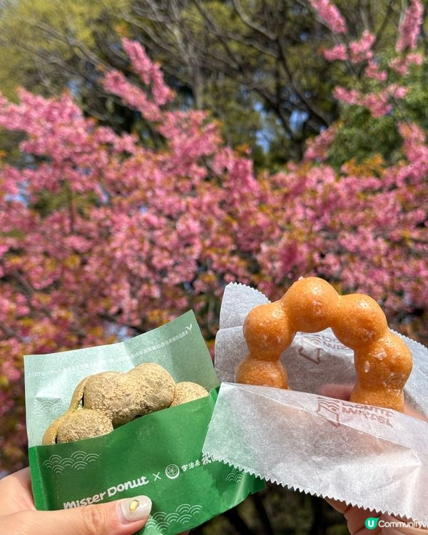 有伏⚠️日本Mister Donut 最新限定抹茶商品