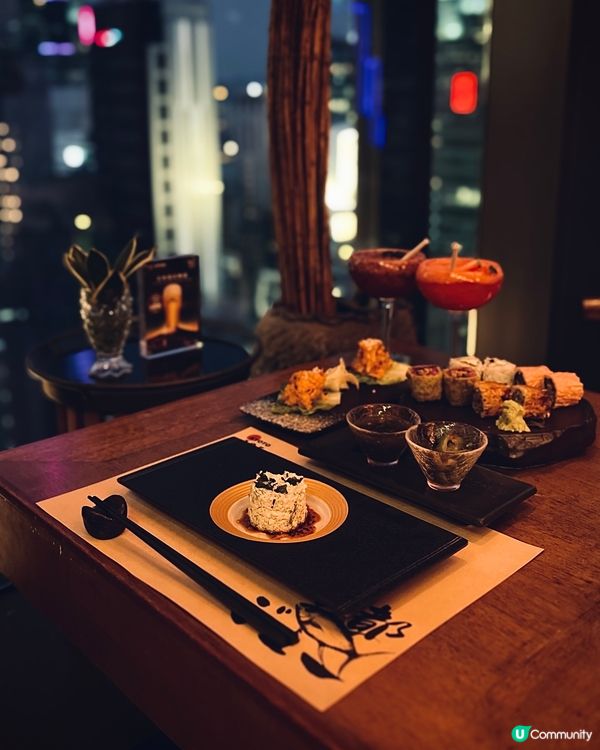 中環打卡夜景🍣🥢蘭桂坊罕見日式素食放題！